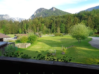 Blick vom Balkon