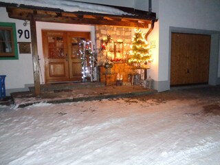 Eingang Weihnachten
