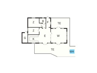 Maison de vacances Ejsingholm Plan d'étage 8