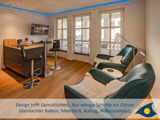 Perfekt für Zweisamkeit und Auszeit - Design trifft Gemütlichkeit