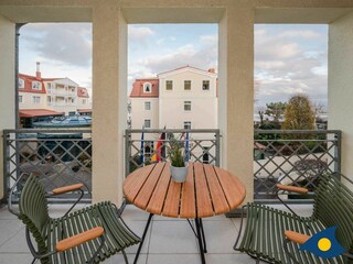 Balkon mit Meerblick
