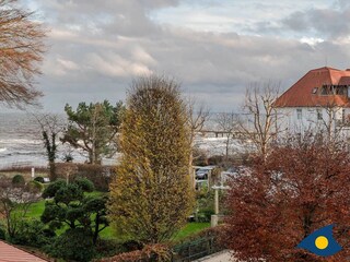 Meerblick vom Balkon