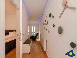 Flur mit Garderobe