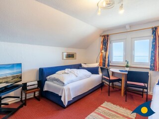 Wohn- / Schlafbereich mit unvergleichbarem Meerblick