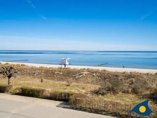 Ausblick aus dem Wohn- / Schlafbereich