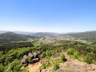 Bodenmais vom Silberberg aus gesehen