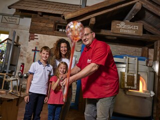 Glasbläser-Tradition bei JOSKA in Bodenmais