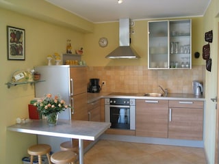 Chardonnay - Küchenzeile im Wohnbereich