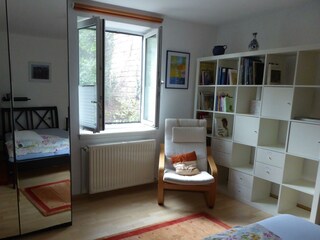 Schlafzimmer Fensterblick