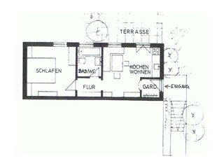 Grundriss Ferienwohnung