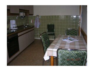 Essplatz in der Küche