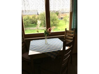 Blick aus dem Küchenfenster