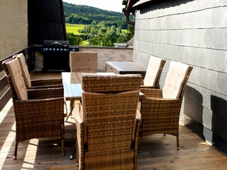 großer Balkon