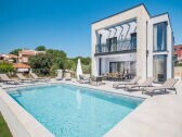 Villa Porec Buitenaudio-opname 1