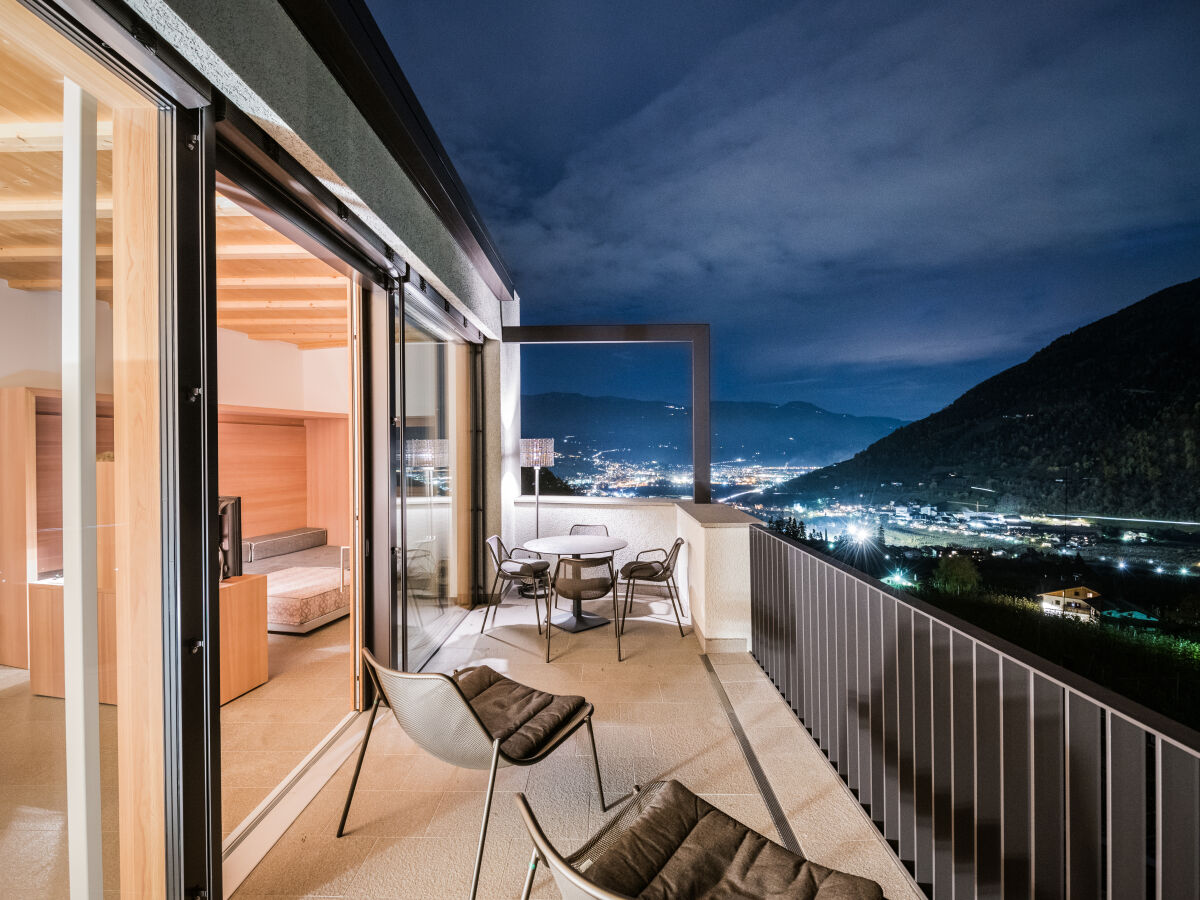 Loft Seilschaft - Ausblick über Meran