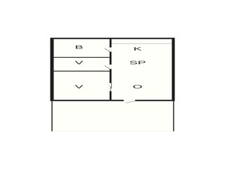 Holiday house Bork Havn Floor Plan 2