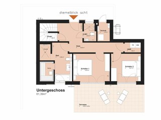 Casa per le vacanze Diemelsee Pianta del piano 34