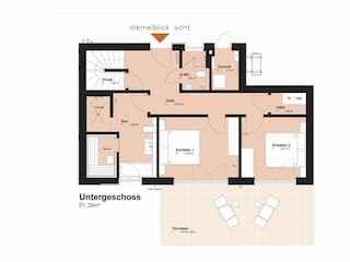 Maison de vacances Diemelsee Plan d'étage 34