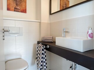 Separates Gäste WC