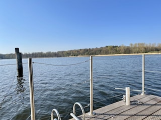 Terrasse, Blick in die Natur