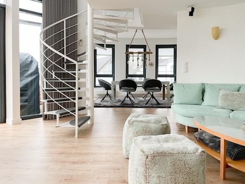 Ferienwohnung Penthouse Leuchtturm-Lounge