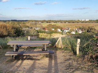 DE ZON IN ZEELAND, lopend naar het strand