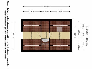 Maison de vacances Vlissingen Plan d'étage 42