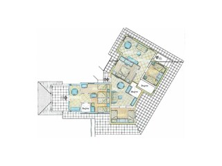 Appartamento Capoliveri Pianta del piano 42