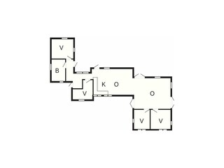 Casa de vacaciones Vig Plano de planta 8