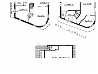 Appartamento Capoliveri Pianta del piano 40