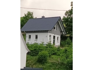 Ferienhaus Blick von Süden.