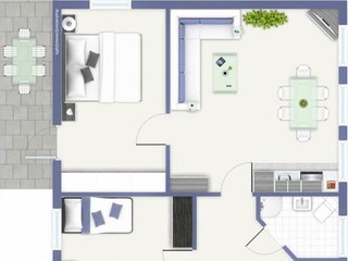 Ferienwohnung Dahme Grundriss 19