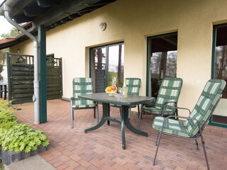 Überdachte Terrasse