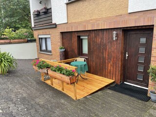Terrasse zu Apartment Weinberg