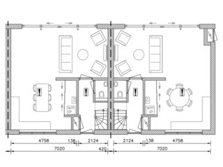 Appartamento per vacanze Serooskerke Pianta del piano 18