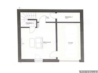 Casa de vacaciones Diemelsee Plano de planta 48