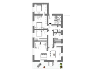 Vakantieappartement Bischofswiesen Grondplan 24