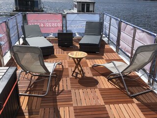 Dachterrasse Hausboot