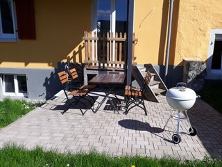 Garten, Terrasse - Westseite