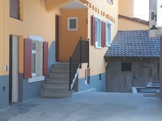 Eingangsbereich zum Ferienhaus