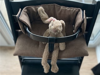 Stokke-Hochstuhl mit Bezug und Babyset