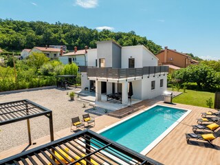 Villa Labin Buitenaudio-opname 1