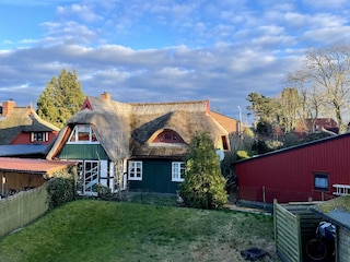 Blick vom Balkon