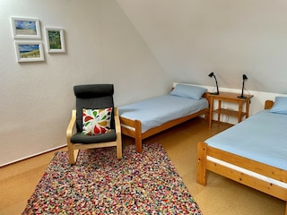 Schlafzimmer im Dachgeschoss