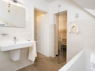 Zugang zur Sauna
