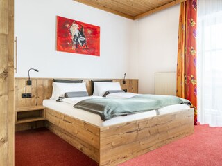 Wohnung Kitzblick 1. Schlafzimmer