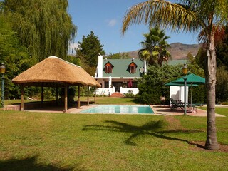 Traditional Braai under the Gazebo.