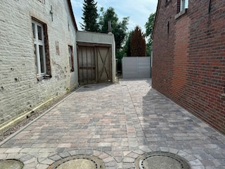 Zugang zum hinteren Eingang