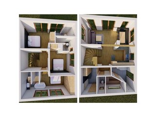 Casa per le vacanze Forstau Pianta del piano 41