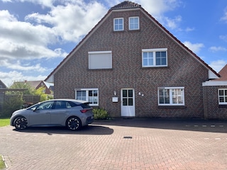 Parkplatz vor dem Haus